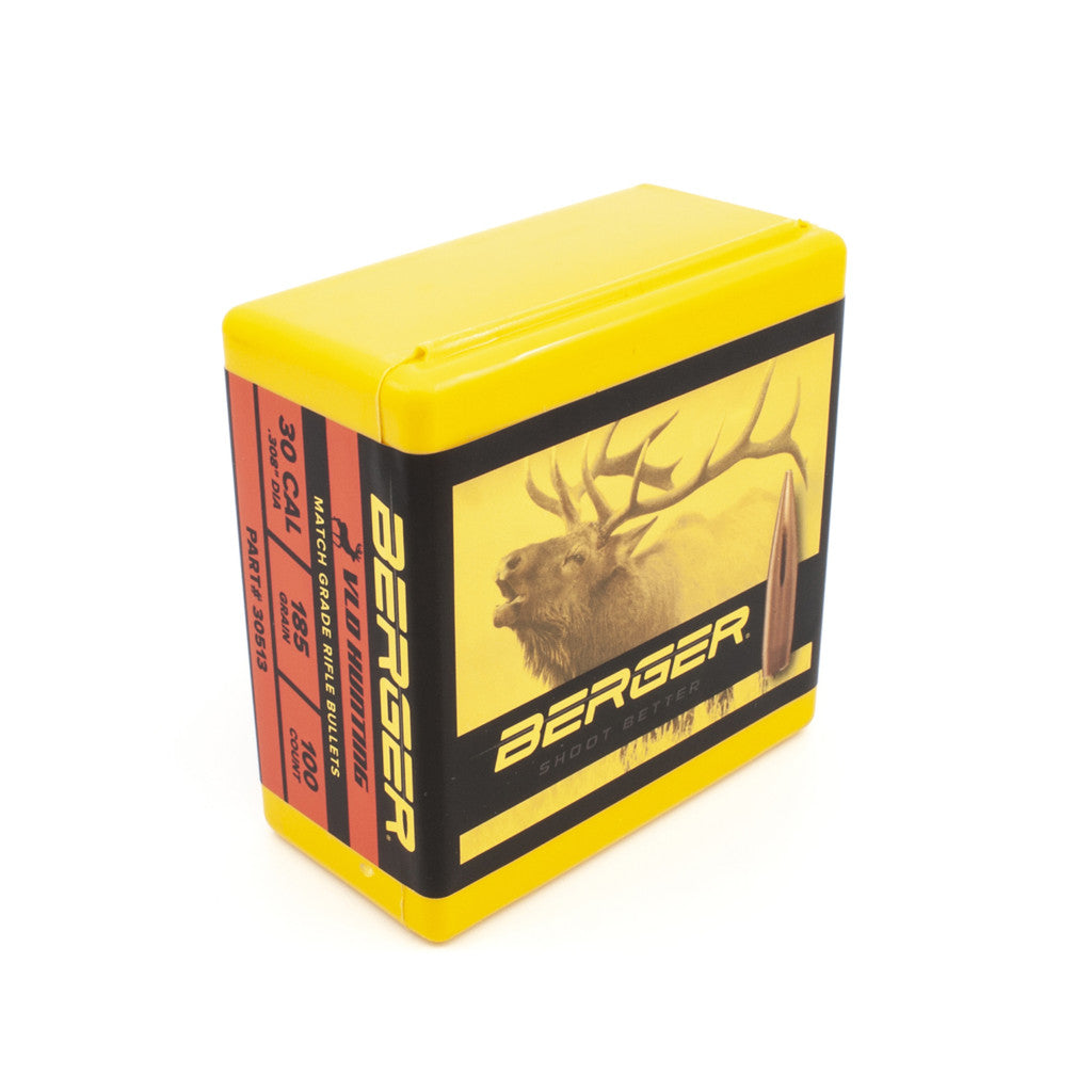 Berger 30 cal 185 gr VLD Hunting