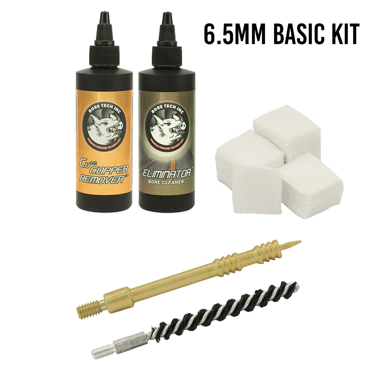 Full Rifle Basic Cleaning Kit - 6.5