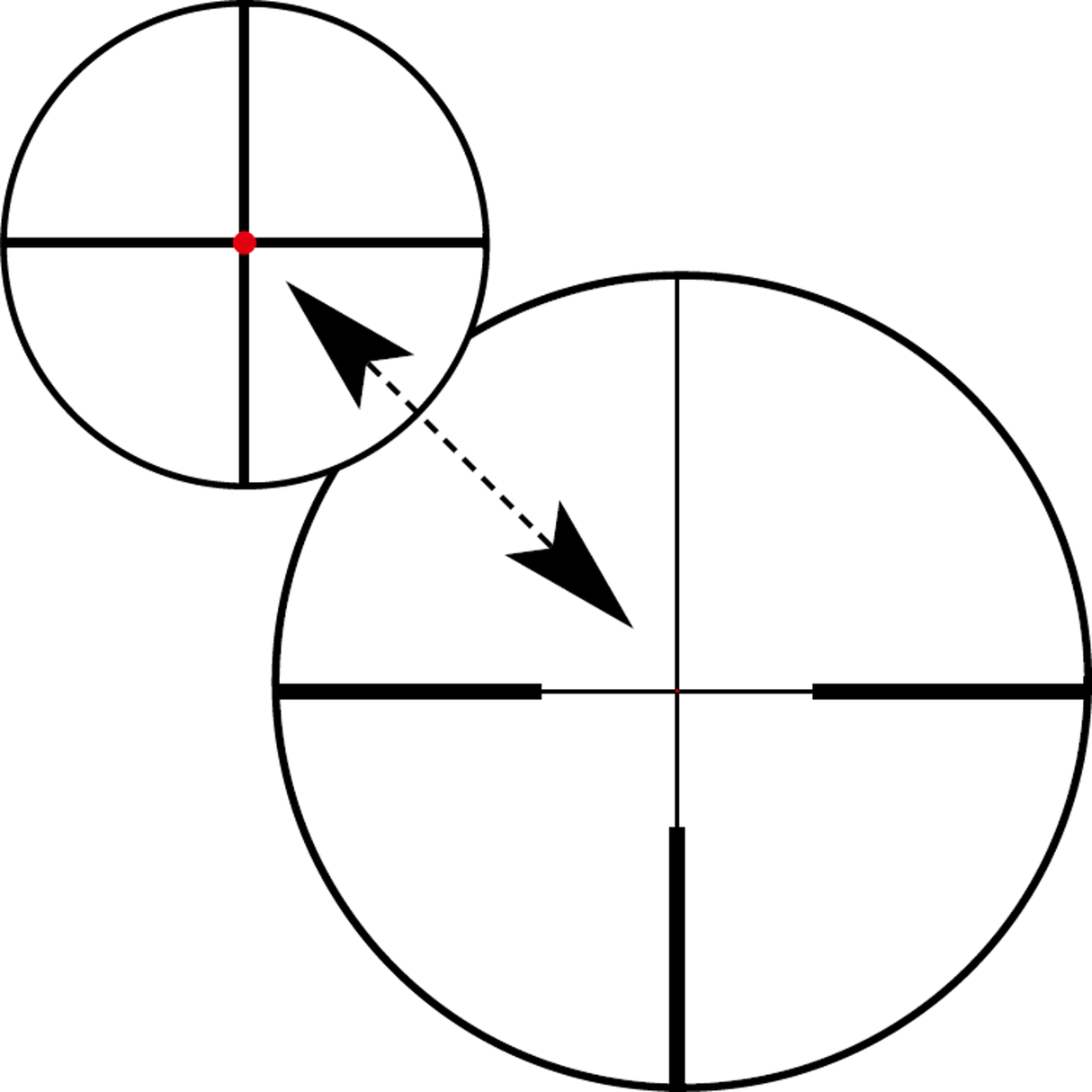 Conquest V6 2-12x50 - Reticle (#60) - Capped Turrets