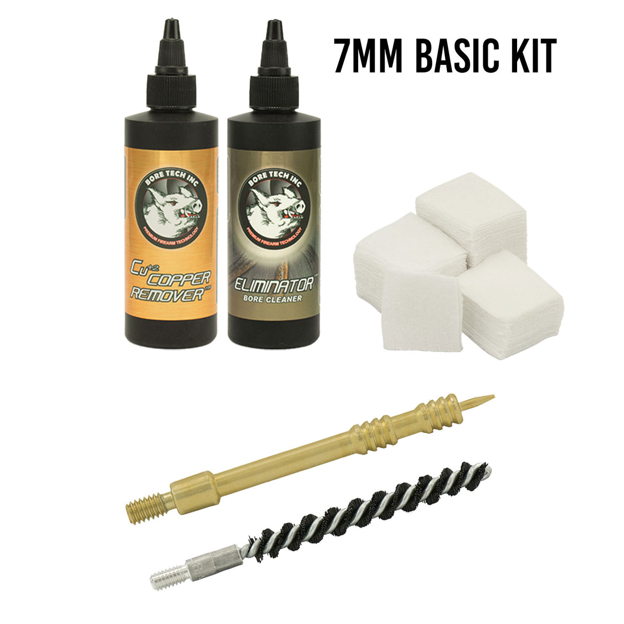Full Rifle Basic Cleaning Kit - 7mm