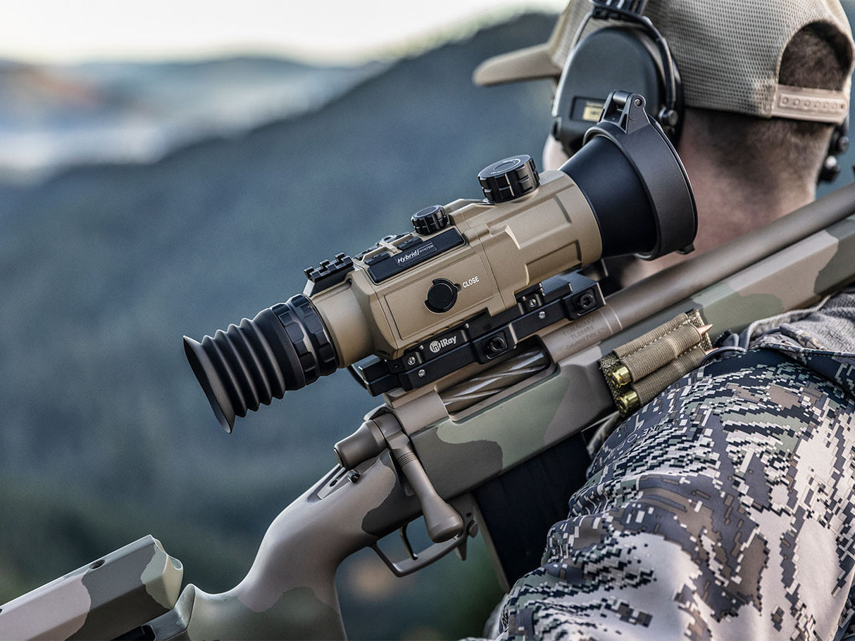 InfiRay RICO HYBRID 640 4X 75mm Multi-function Thermal Weapon Sight