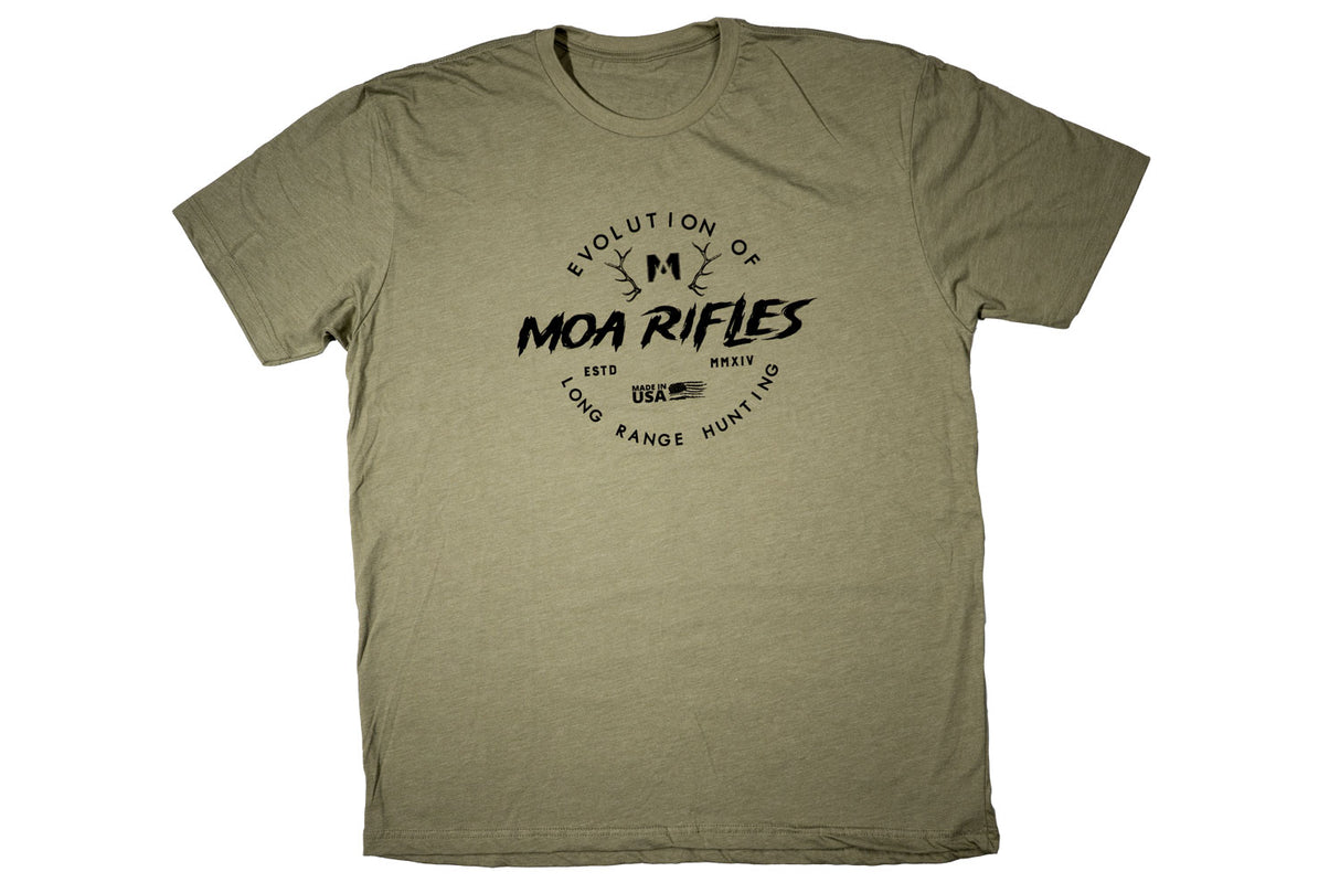 MOA T-Shirt - Evolution of Long Range Hunting