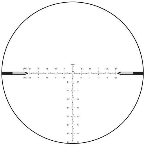 Nightforce NX8 4-32x50mm F2 ZeroStop .250 MOA DigIllum PTL MOAR CF2D