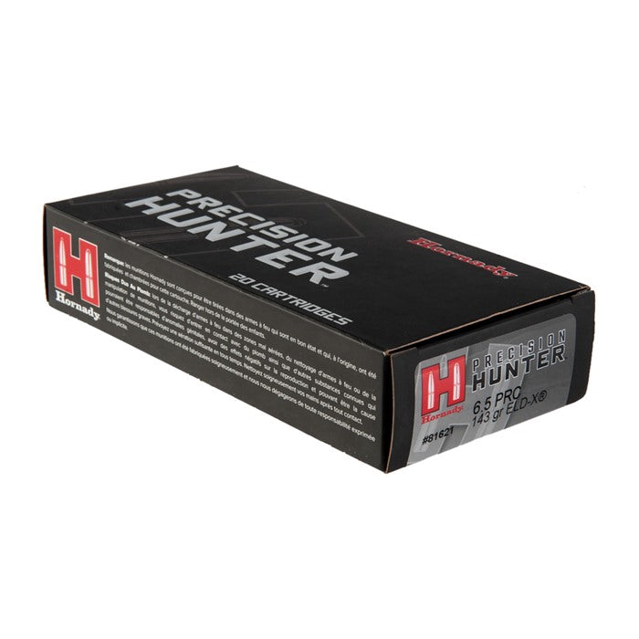 Hornady Precision Hunter 6.5 PRC, 143gr ELD-X, 20/Box