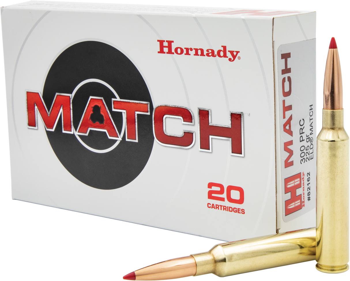 Hornady Match 300 PRC, 225gr ELD Match, 20/Box