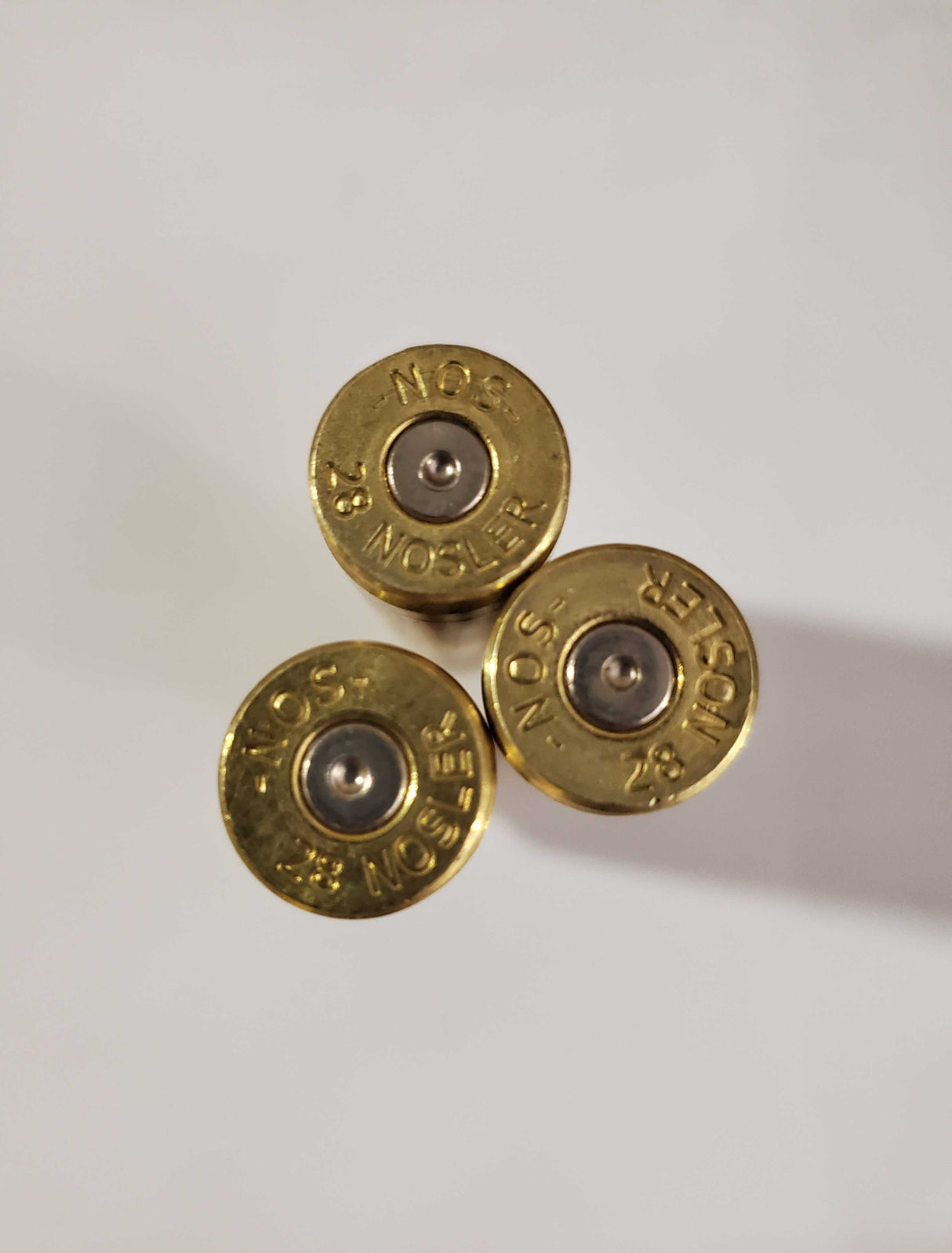 Once Fired Brass - 28 Nosler - Nosler - 50 Count