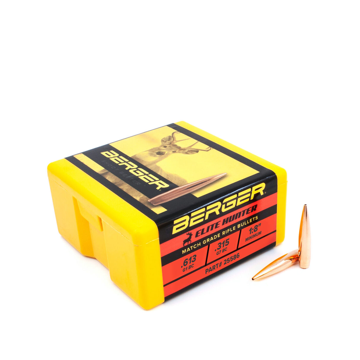 Berger 25 cal 133 gr Elite Hunter