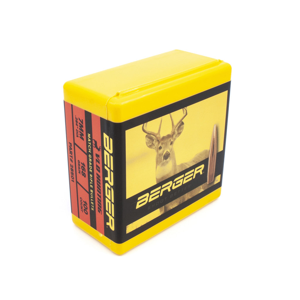 Berger 7mm 168 gr VLD Hunting