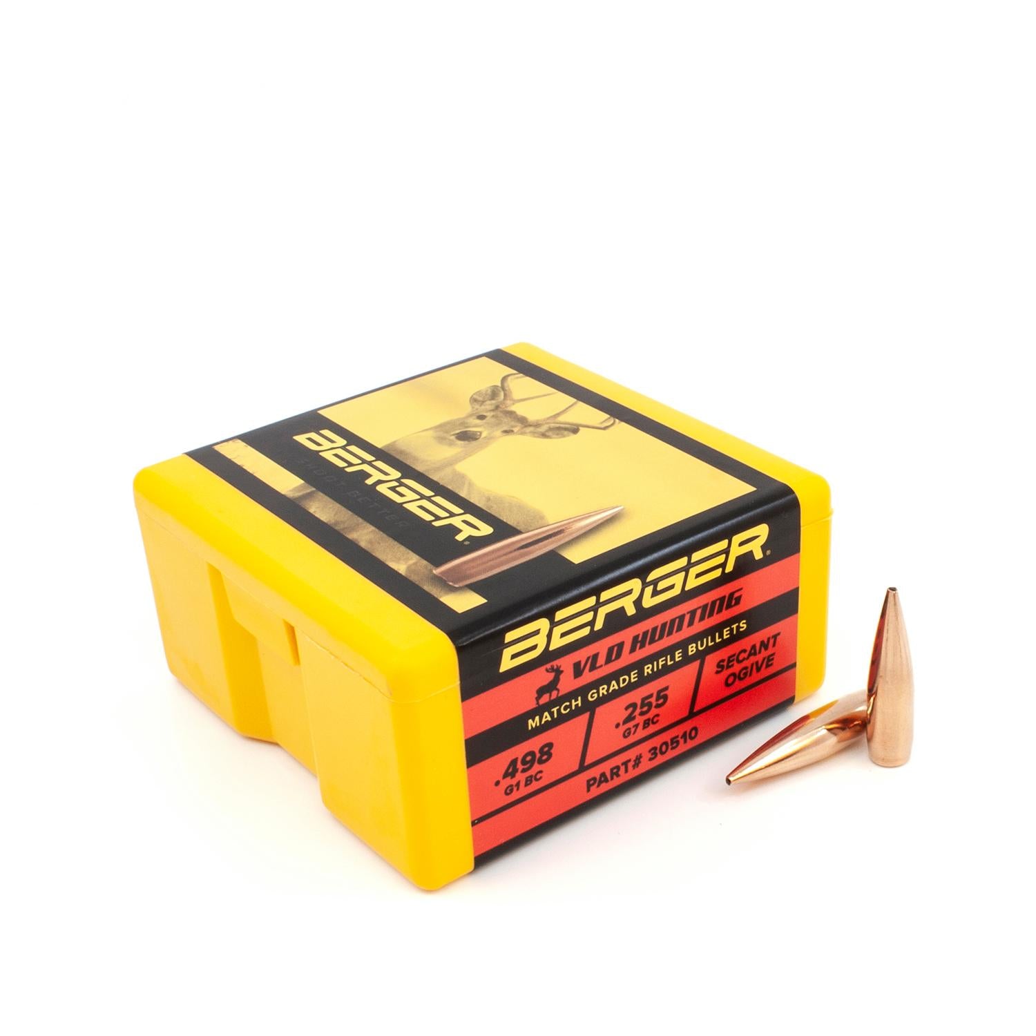 Berger 30 cal 168 gr VLD Hunting
