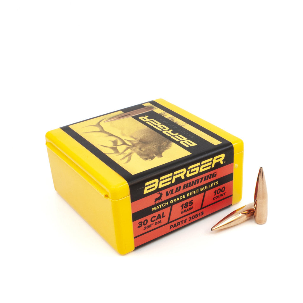 Berger 30 cal 185 gr VLD Hunting