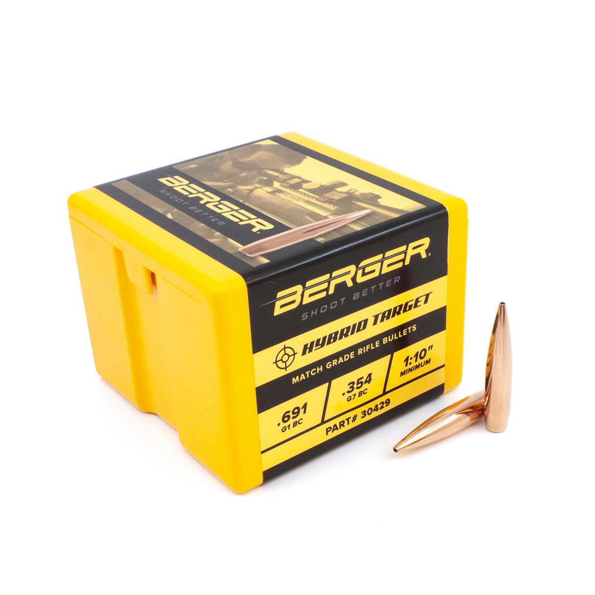 Berger 30 cal 215 gr Hybrid Target