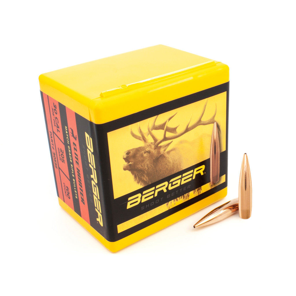 Berger 30 cal 205 gr Elite Hunter
