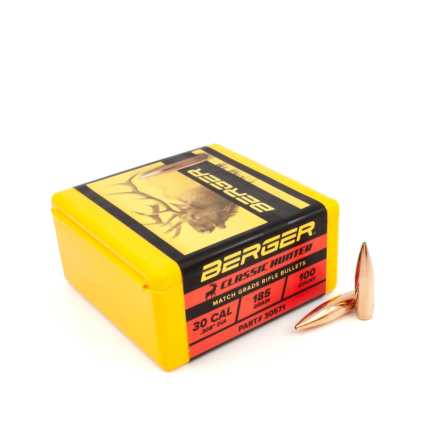 Berger 30 cal 185 gr Classic Hunter