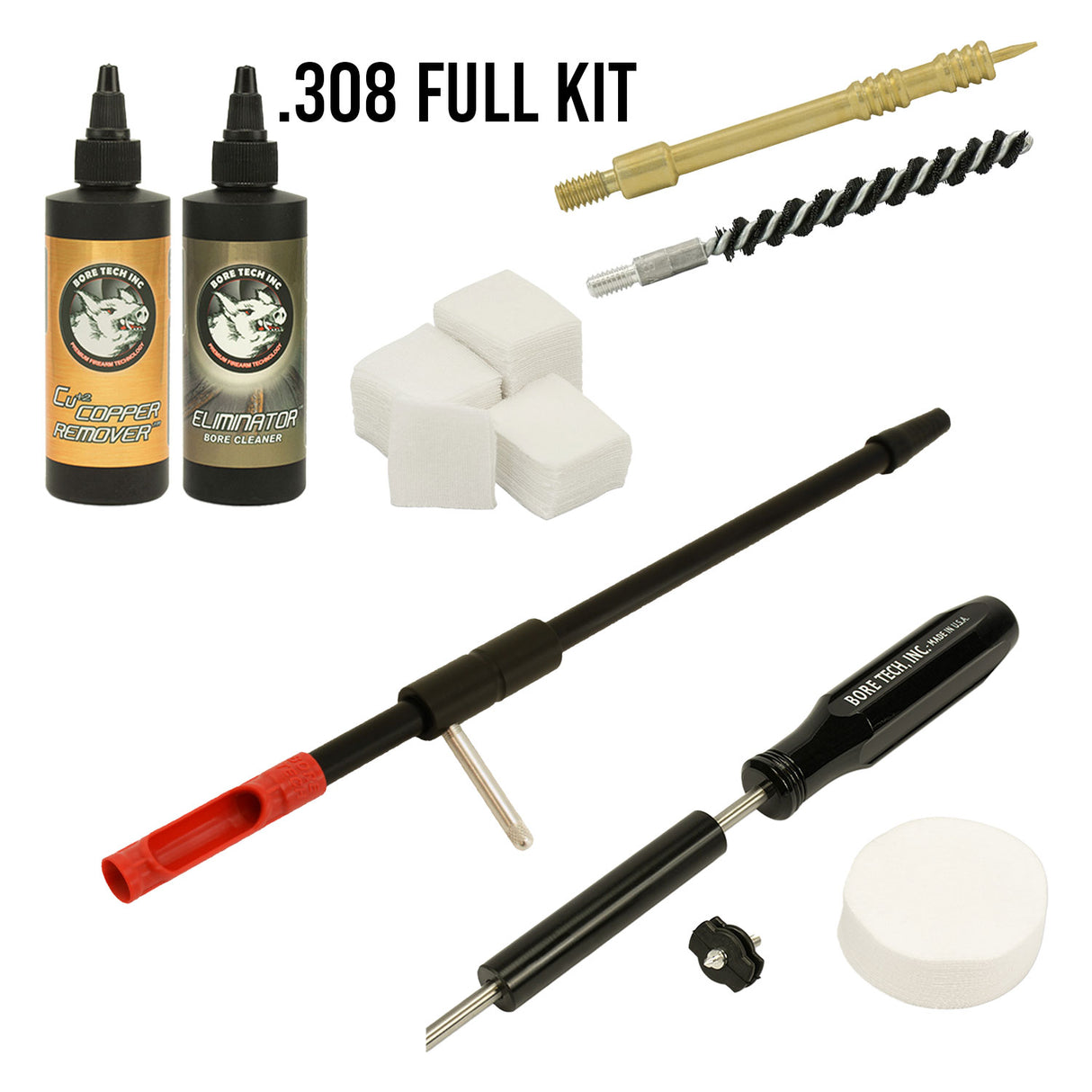 Full Rifle Cleaning Kit - .308