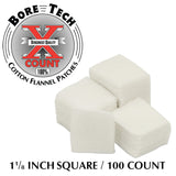 Cleaning Patches - Square - 1 1/8 in / 100 Count