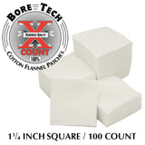 Cleaning Patches - Square - 1 3/4 in / 100 Count