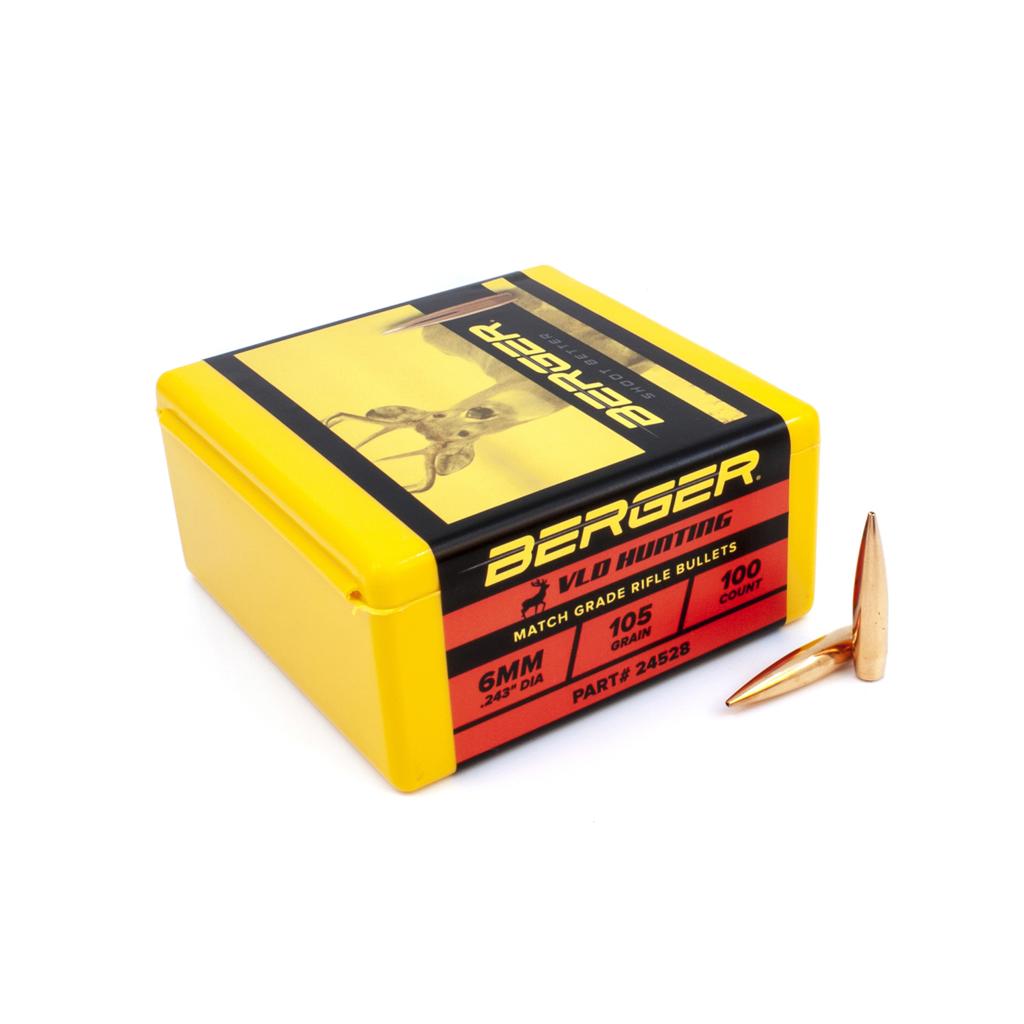 Berger 6mm 105 gr VLD Hunting