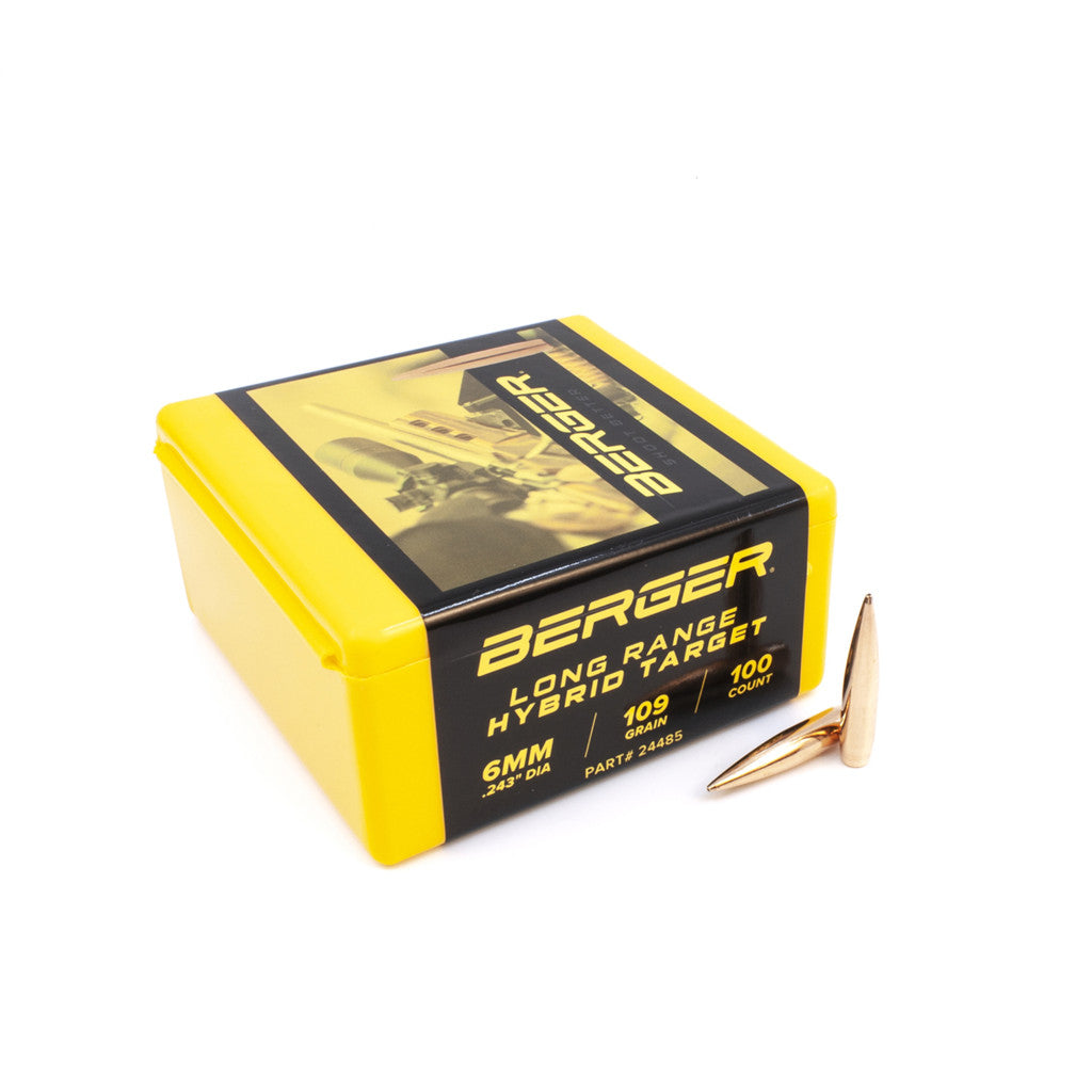 Berger 6mm 109 gr LR Hybrid Target