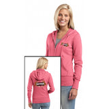 EOL JUNIOR Ladies Hooded Zip-Up