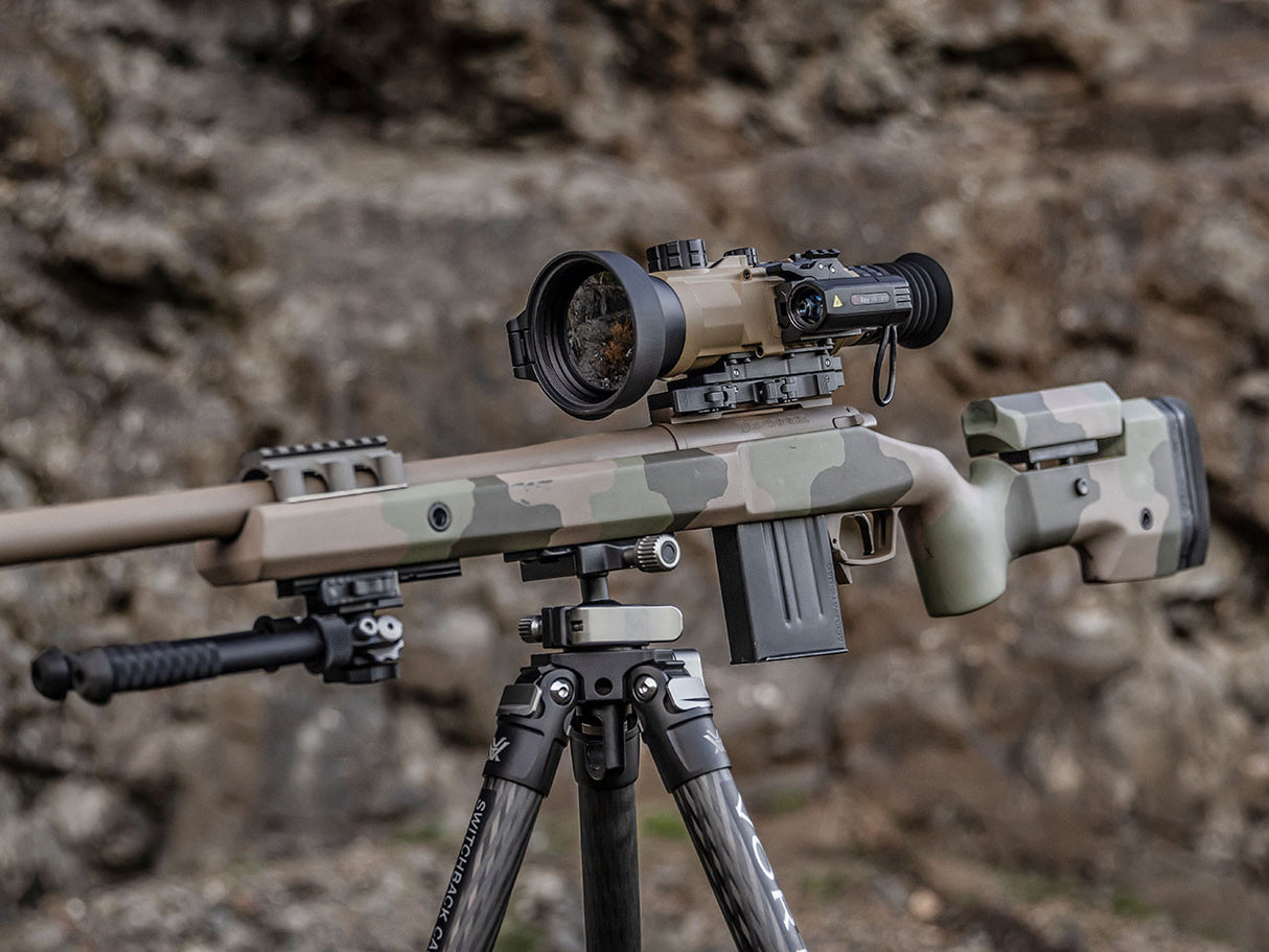 InfiRay RICO HYBRID 640 4X 75mm Multi-function Thermal Weapon Sight