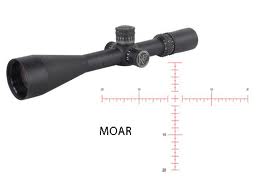 Nightforce NXS 5.5x-22x50mm High Speed ZeroStop MOAR Reticle