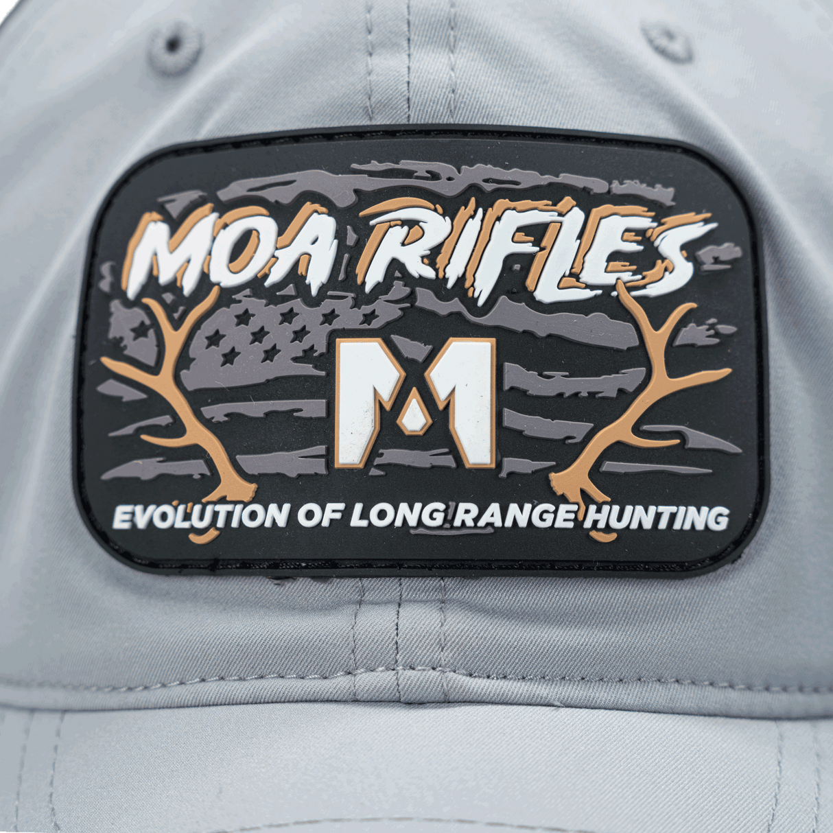 MOA Rifles Antler Hat – Light Grey
