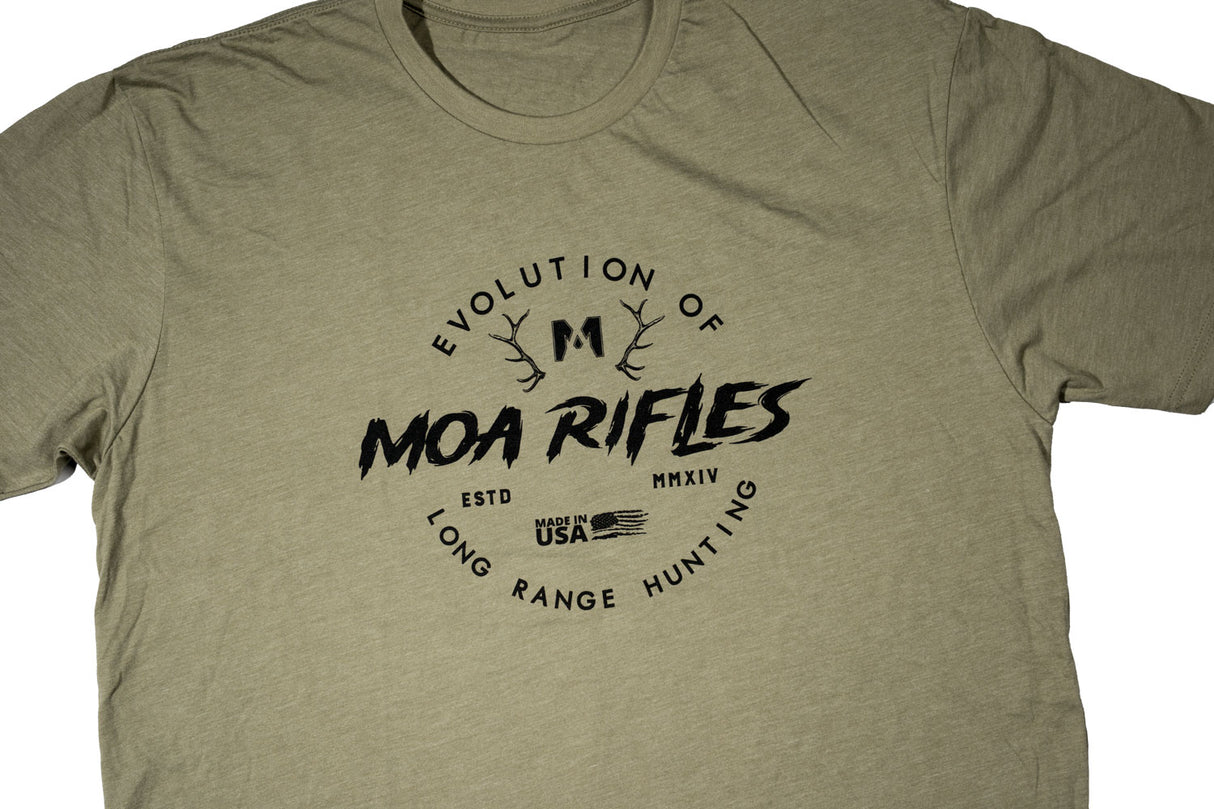 MOA T-Shirt - Evolution of Long Range Hunting