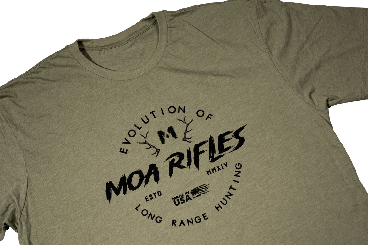 MOA T-Shirt - Evolution of Long Range Hunting
