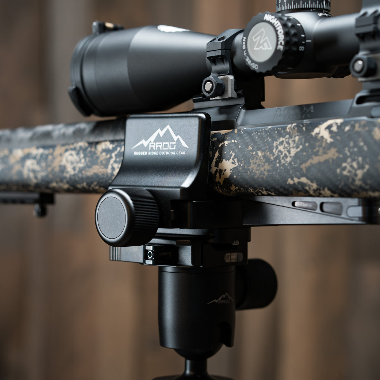 Rugged Rifle Clamp - Tripod Adapter - ARCA