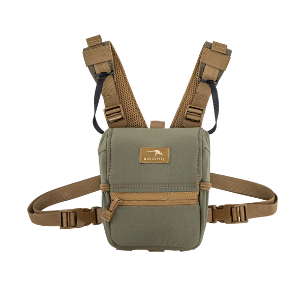 Marsupial Gear Enclosed Binocular Chest Pack (MEDIUM)